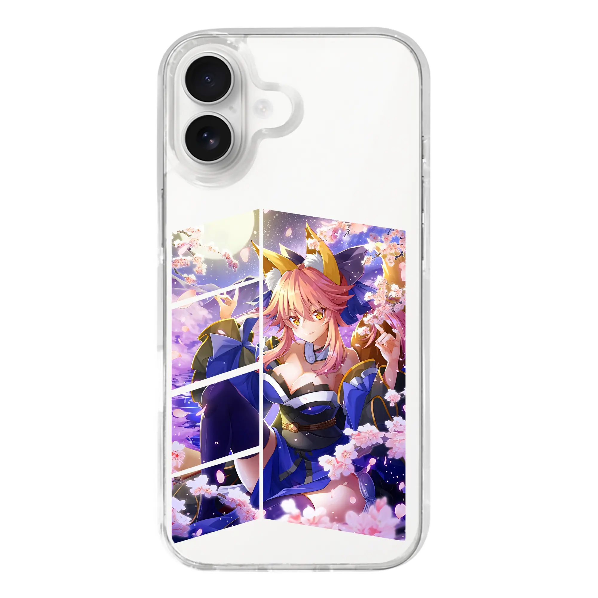 FGO グッズ,玉藻の前 - iPhone 17シリーズ 透明スマホケース – 薄型・耐衝撃・精密フィット保護カバー